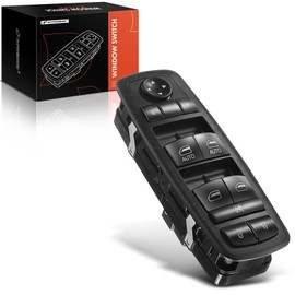 A-Premium Interruptor de ventana de potencia Compatible con Jeep Grand Cherokee 2011-2013 delantero izquierdo
