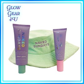 Naked Sundays Collagen Glow Mineral Sunscreen SPF50+ Set