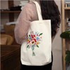 Embroidery for Beginners DIY Set Adult Canvas Bag Embroidery Set,