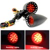 Rich Choices Red CNC Motorcycle Bullet LED Turn Signal Light
