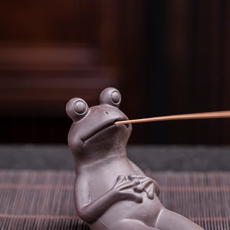 Queen-b Frog Incense Holder Incense Holder Incense Holder