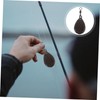 Kisangel 5pcs Iron Casting Fishing Weights Carp Drop Shot Weights