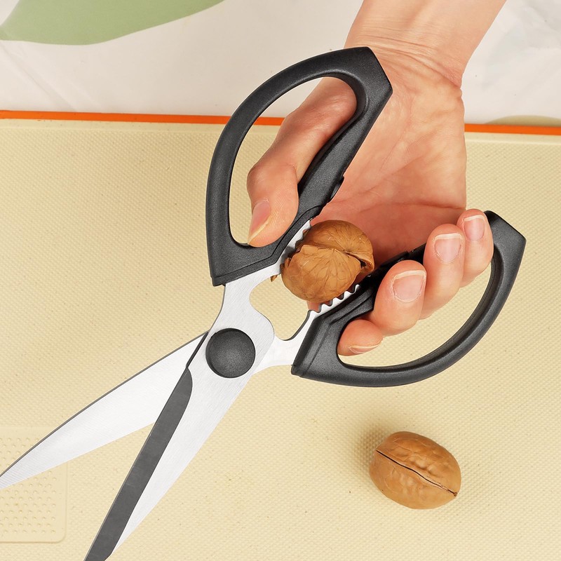 Frepxzlk Kitchen Scissors, Heavy Duty Kitchen Scissors with Sharp Stainless