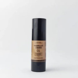 Maquillaje Líquido Orgánico Libre De Aceites Cruelty Free Tono Tono 01