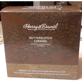 Harry & David Single Serve Coffee Cups Butterscotch Caramel - 18 Count