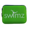 Swimz Large protective Neoprene Goggle storage Pouch (Lime/Royal/White)