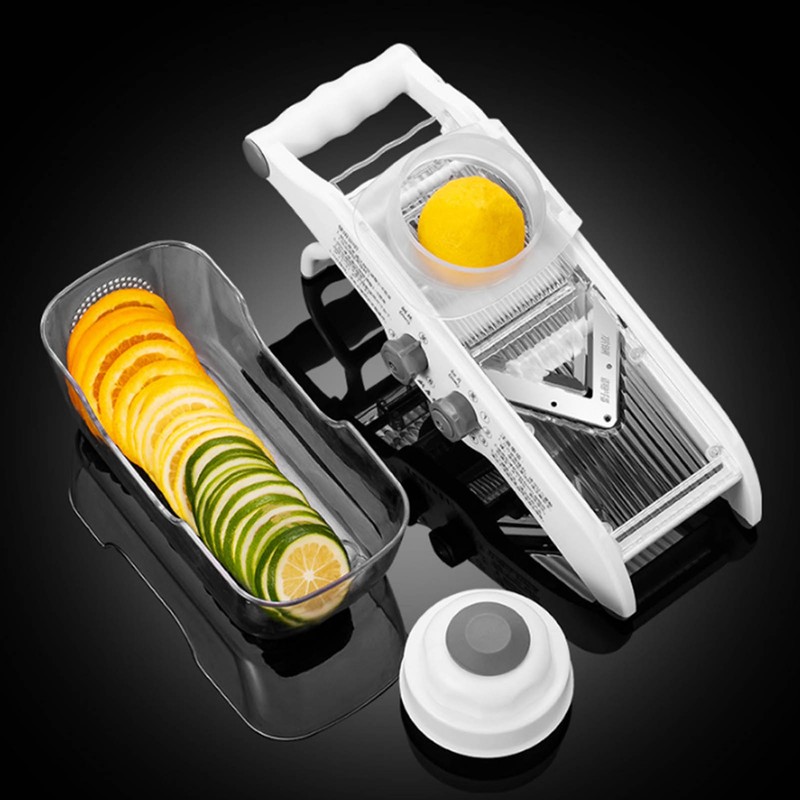 Fruit Slicing Machine Manual Lightweight Portable Versatile Highly Effective Lemon