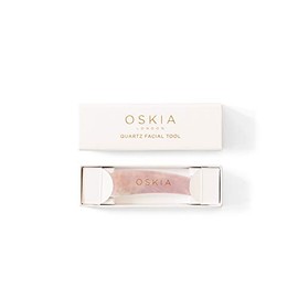 OSKIA Quartz Tool – Rose Facial Tool for Massage & Lymphatic Drainage to Sculpt & Enhance Product Absorption