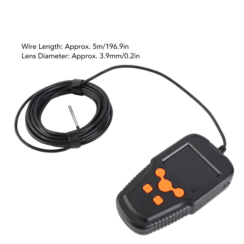 Industrial Borescope 2.4 Inch Screen IP67 Water Resistant 3.9mm Lens