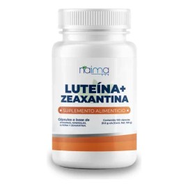Luteína Y Zeaxantina Vitaminas C Y E, Zinc, Cobre - 100 Cápsulas Naima