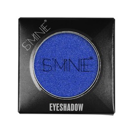 IS'MINE Single Dark Blue Shimmer Eyeshadow Powder Palette High Pigment, Longwear, Intense Color Best Dark Blue Eyeshadow
