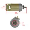 Caltric Starter and Relay Solenoid for Polaris Phoenix 200 2005-2021