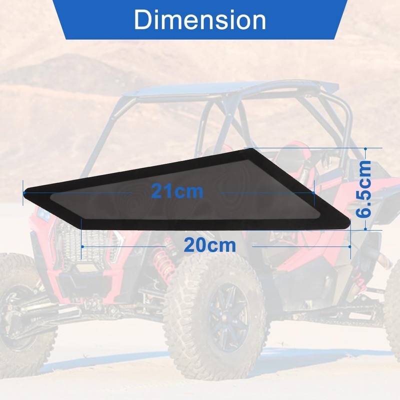WIKIBB Air Vent Cover Intake Screen for Polaris RZR PRO