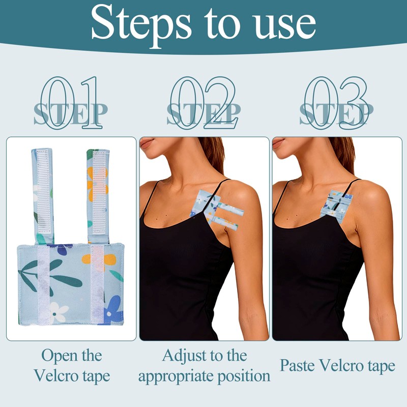 Yxmeiguo 2 Pack Bra Strap Cushion, Pacemaker Pillow Chemo Port