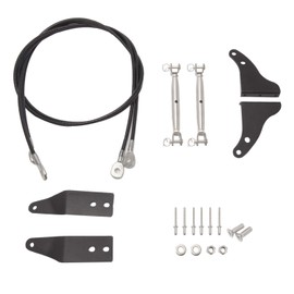 NovelBee Limb Risers Kit fit for Jeep Wrangler JK 2007-2018 Through the Jungle Protector Obstacle Eliminate Rope