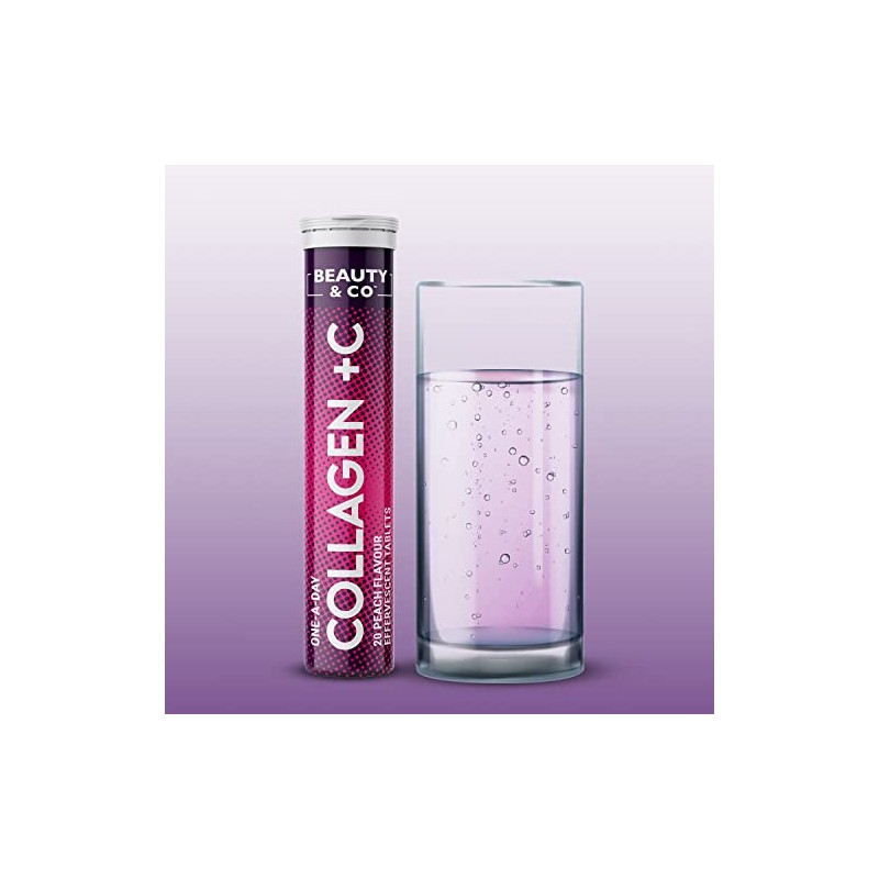Collagen Effervescent - Marine Collagen & Vitamin C Supplement -