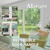 Sliding Door Lock and Handle Set with Key for Sliding