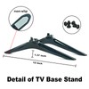 58R6E3 TV Stand Legs,Replacement TV Pedestal Feet Stand Holder Applicable