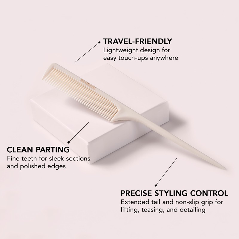 The Hair Edit Section & Style Rat Tail Comb, Fine-Tooth