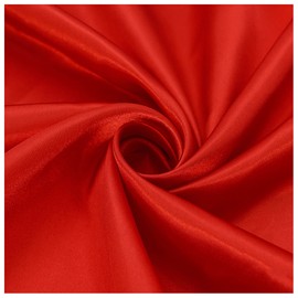 Silk Fabric By The Metre 3-piece Set Of Silk And Satin Fabric Sewing Satin Fabric Scarlet Burgundy Silk Fabric By The Meter Used For Satin Pajamas Night Cap Gift Box Li(Size:1.5M*1M,Color:Big red)