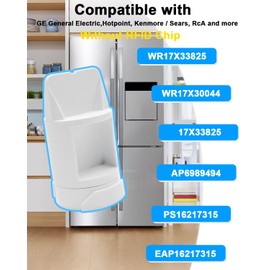 WR17X33825 Bypass Filter Plug Refrigerator Replacement for GE Refrigerator,WR17X30044 - Easy Installation, No RFID Required