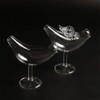 FEIlei Glass Cup, 150Ml Creative Bird Shape Cocktail Goblet Glass