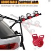 ASENDIWAY 6Pcs/Set Bike Rack Hitch Mount Bicycle Car Bike Rack