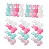 STOBOK 40pcs Easter Bunny Beads Bracelet DIY Bead Animal Flatback