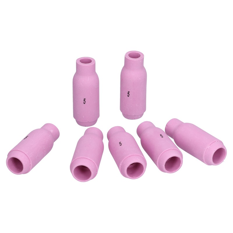 20Pcs TIG Alumina Nozzles Ceramic Cup Gas Lens Shield Consumables