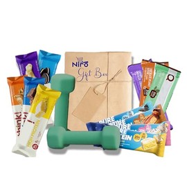 Niro Gift Basket |10 Pack of Protein Bar Assortment with At Least 20 Grams of Protein Per Bar | Best Gift For Any Gym Lover!
