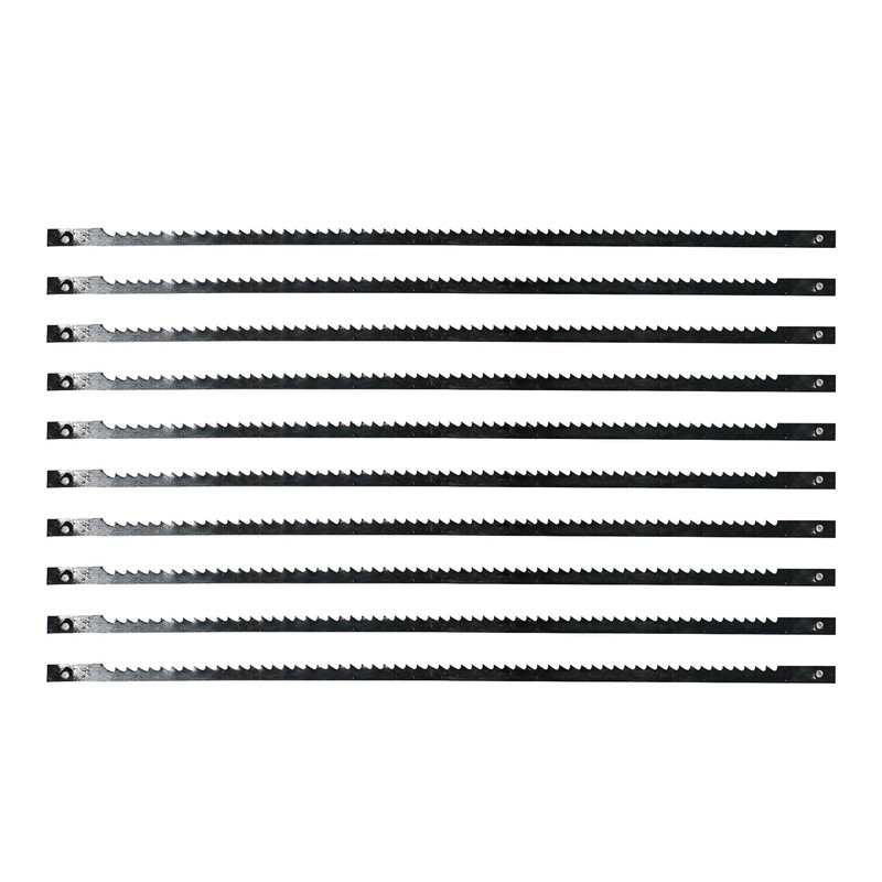 Dapetz ® 10 Pieces Scroll Saw Blades for Wood Metal