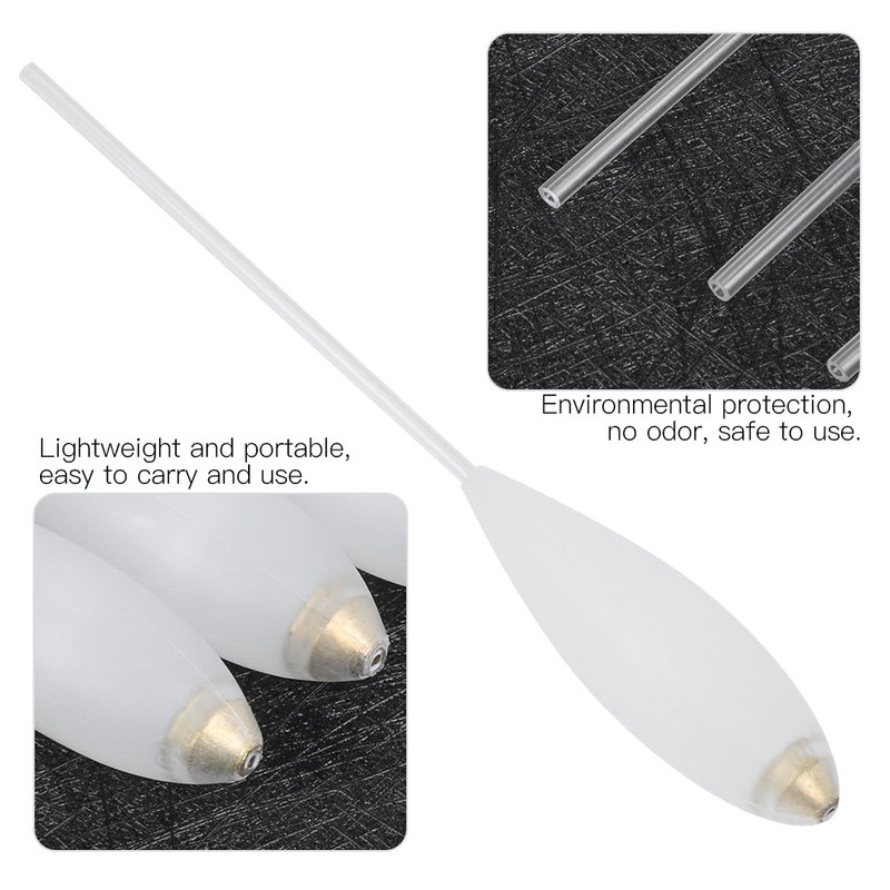 5Pcs Acrylic Large Floats Slow Sinking Fishing Accessories Eco‑friendly No