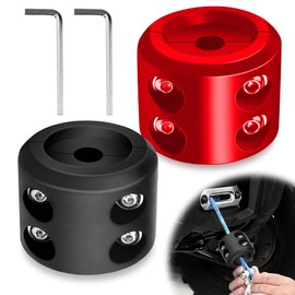 Udbrud Winch Cable Hook Stopper, 2 Pieces Rubber Winch Cable Hook Stopper Black Pulley Stopper Rope Stopper Cable Winch Stopper for ATV UTV SUV ORV Trucks