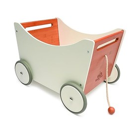 Kinderfeets, Toy Box, 2-in-1 Toy Storage and Walker with Bamboo Accent, Convenient and Classy Design