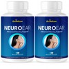 Pelican Vitamins NeuroEar- Hearing Support- 2 Bottles- 120 Capsules