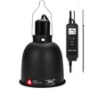 REPTITRIP 5.5" Reptile Heat Lamp Fixture with Dimming Thermostat, 100W