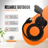 Journeyman-Pro 5279 GCR1 Weatherproof Outdoor Power Outlet, 10 Ft, Black