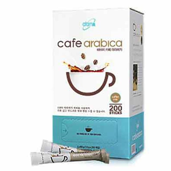 Atomy 200 Sticks Cafe Arabica Instant coffee mix Arabica Coffee & Natural Casein