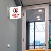 Not an Exit Projecting Sign, Double Sided, 6x6 Inches, ACM,