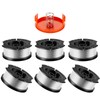 VineHii AF-100 Weed Eater Spool Compatible with Black and Decker