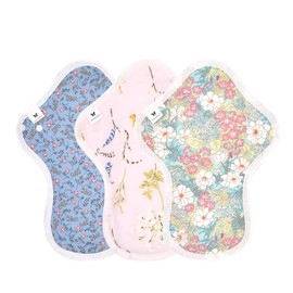 Cloth Napkins NO 6 Absorbent Napkins for Daytime Sanitary Napkins Many Days vds Popular Pattern Select, Set of 3