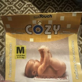 Cozy Pack Of 3 Cozy Medium Vintage Diapers