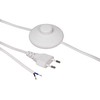MC Power Euro Power Cord Connection Cable Foot Switch and
