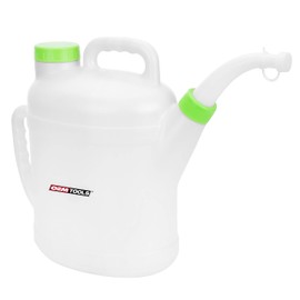 OEMTOOLS 87018 10-Liter Oil Jug With Spout, Automotive Fluid Container, Translucent Motor Oil Dispenser With Spout, Motor Oil Container, Automotive Oil Pitcher