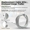 VIRTIONZ 2PCS 150" Replacement Cable Wire - Enclosed Cargo Trailer