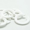 10 Pack E27 to E14/B22 Plastic Lamp Shade Ring Converter,