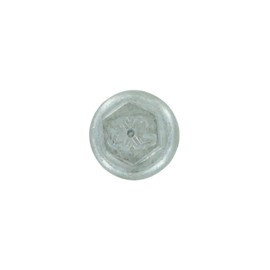 Fasteners Plus ST Fastening ZXL Woodbinder Metal-to-Wood #10 x 2-1/2" Galvanized Screws with EPDM Rubber Washer, 250-Count - Designed for Metal Roofing and Siding Panels