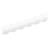 Fellowes Plastic Binding Comb 12mm A4 Retail - White (Pack