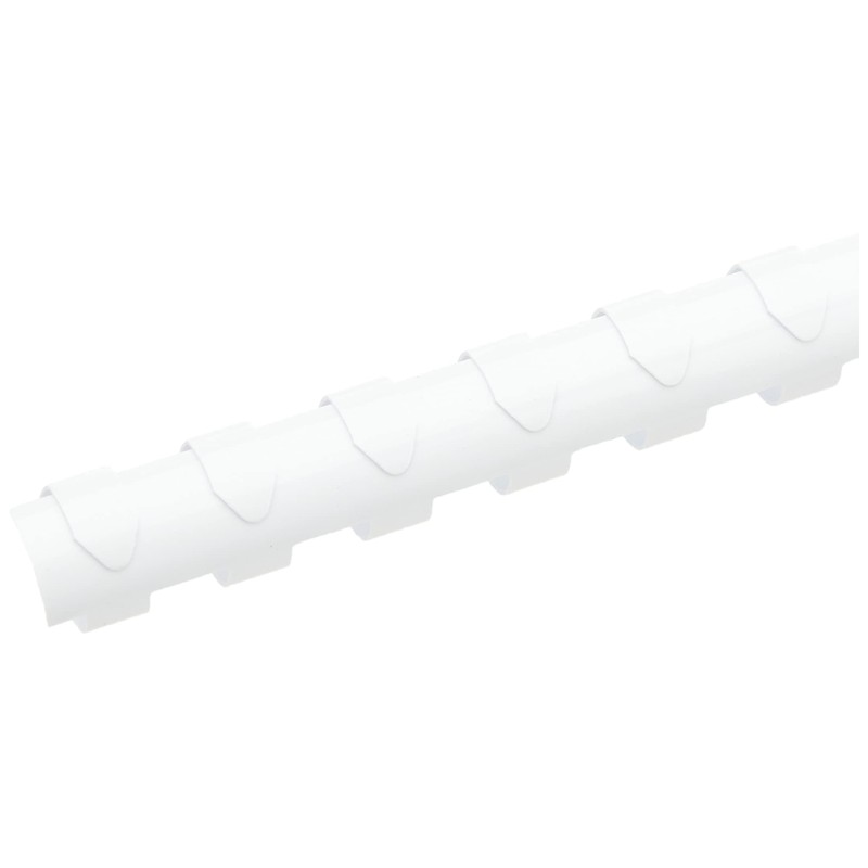 Fellowes Plastic Binding Comb 12mm A4 Retail - White (Pack