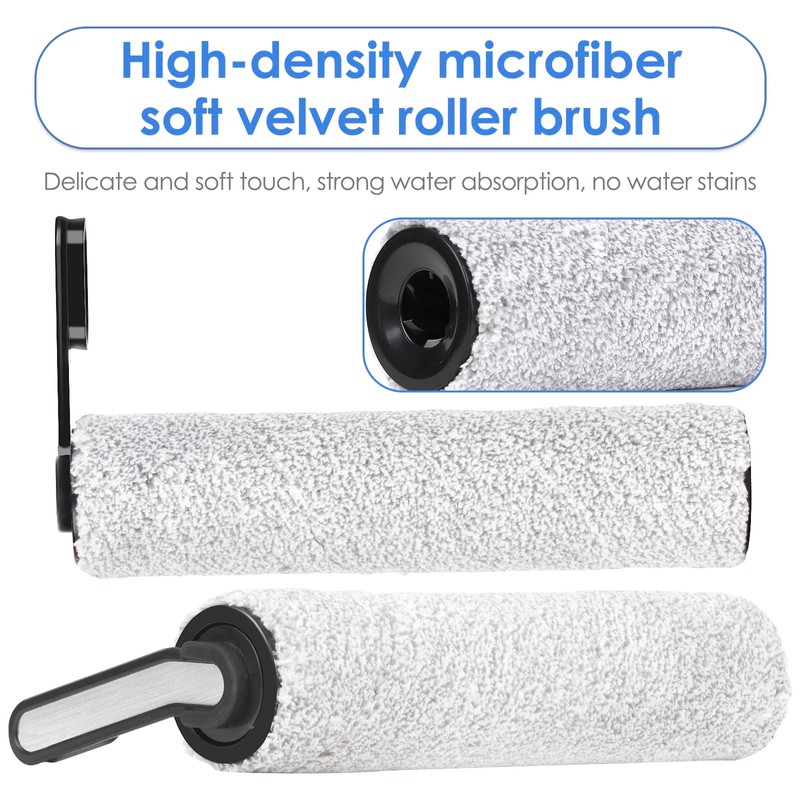 (2 Pieces) Replacement Brush Rollers Compatible with Tineco Floor One